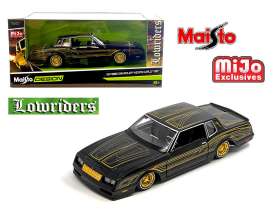 Chevrolet  - Monte Carlo 1986 black - 1:24 - Maisto - 32542 - mai32542bk | The Diecast Company