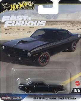 Plymouth  - AAR Cuda 1970 black - 1:64 - Hotwheels - HYP68 - hwmvHYP68 | The Diecast Company