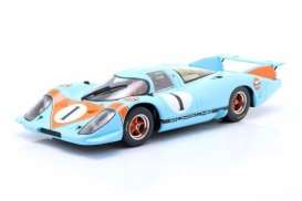 Porsche  - 917 1969 blue/orange - 1:18 - Werk83 - W18019006 - W18019006 | The Diecast Company