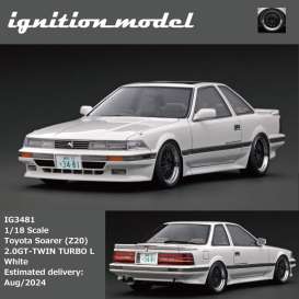 Toyota  - Soarer (Z20) white - 1:18 - Ignition - IG3481 - IG3481 | The Diecast Company
