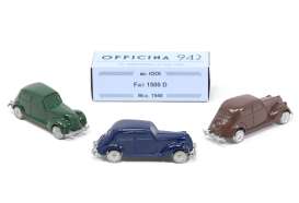 Fiat  - 1500D Green - 1:76 - Officina 942 - 1005/B - Off1005B | The Diecast Company