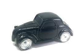 Fiat  - 500A Black - 1:76 - Officina 942 - 1006/C - Off1006C | The Diecast Company