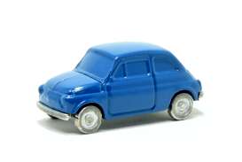 Fiat  - 500 dark blue - 1:76 - Officina 942 - 1011/B - Off1011B | The Diecast Company