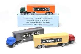 Fiat  - 682 Blue - 1:76 - Officina 942 - 1015B - Off1015B | The Diecast Company