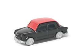 Fiat  - 1100 Black - 1:76 - Officina 942 - 1035B - Off1035B | The Diecast Company