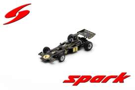 Lotus  - 72 1974 black - 1:43 - Spark - s7156 - spas7156 | The Diecast Company