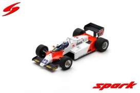Alfa Romeo  - 183T 1983 white/red - 1:43 - Spark - s8805 - spas8805 | The Diecast Company