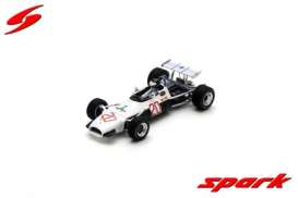 Brabham  - BT30 1969 white/blue - 1:43 - Spark - s8305 - spas8305 | The Diecast Company