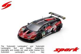 Lamborghini  - Huracan GT3 Evo2 2023 black/red - 1:43 - Spark - sg935 - spasg935 | The Diecast Company
