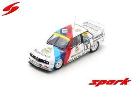 BMW  - E30 M3 1992 white/red/blue - 1:43 - Spark - sg613 - spasg613 | The Diecast Company