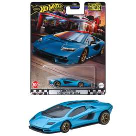Lamborghini  - Countach LPI 800-4 blue - 1:64 - Hotwheels - HRT70 - hwmvHRT70 | The Diecast Company