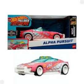   - Alpha Pursuit pink/white/blue - 1:43 - Hotwheels - HWH48-LA10 - hwmvHWH48-LA10 | The Diecast Company