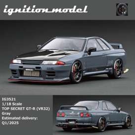 Nissan  - Top Secret GT-R (VR32) gray - 1:18 - Ignition - IG3521 - IG3521 | The Diecast Company