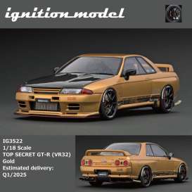 Nissan  - Top Secret GT-R (VR32) gold - 1:18 - Ignition - IG3522 - IG3522 | The Diecast Company