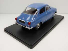 Saab  - 96 V4 1970 blue - 1:24 - Magazine Models - Saab96 - mag24Saab96 | The Diecast Company
