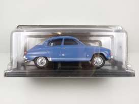 Saab  - 96 V4 1970 blue - 1:24 - Magazine Models - Saab96 - mag24Saab96 | The Diecast Company