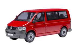 Volkswagen  - T5 2003 red - 1:43 - IXO Models - CLC564 - ixCLC564 | The Diecast Company