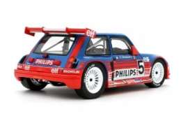 Renault  - 5 Super 1987 red/blue - 1:18 - OttOmobile Miniatures - OT1094 - otto1094 | The Diecast Company