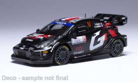 Toyota  - Yaris  2024 black/red/white - 1:43 - IXO America - ram932 - ixoram932 | The Diecast Company