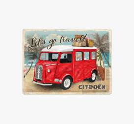 Tac Signs 3D Citroen - Type H red/various - Tac Signs - NA23371 - tac3D23371 | The Diecast Company