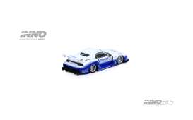Mazda  - RX7 2024 white/blue - 1:64 - Inno Models - in64-LBWK-RX7-06 - in64-LBWK-RX7-06 | The Diecast Company