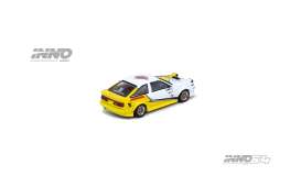 Toyota  - Sprinter Trueno AE86 2024 yellow/white - 1:64 - Inno Models - in64-AE86T-BDKS24 - in64-AE86T-BDKS24 | The Diecast Company