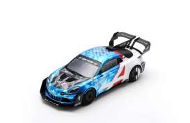 Alpine  - A110 2023 blue/white - 1:18 - Spark - 18S614 - spa18s614 | The Diecast Company