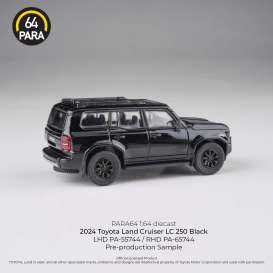 Toyota  - Land Cruiser 2024 black - 1:64 - Para64 - 55744 - pa55744lhd | The Diecast Company