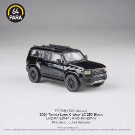 Toyota  - Land Cruiser 2024 black - 1:64 - Para64 - 65744 - pa65744rhd | The Diecast Company