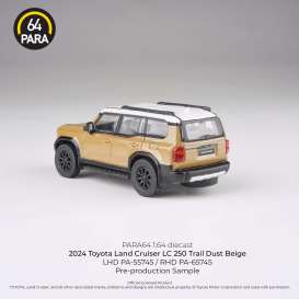 Toyota  - Land Cruiser 2024 Brown - 1:64 - Para64 - 65745 - pa65745rhd | The Diecast Company