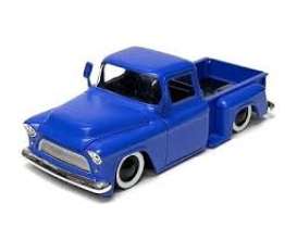 Chevrolet  - Stepside 1955 blue - 1:24 - Jada Toys - 34295 - jada34295 | The Diecast Company