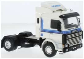 Scania  - 143 M 1987 white/blue - 1:43 - IXO Models - tr207 - ixtr207 | The Diecast Company