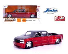 Chevrolet  - Silverado 1999 red - 1:24 - Jada Toys - 35589 - jada35589 | The Diecast Company