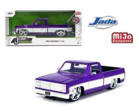 Chevrolet  - C10 1985 purple - 1:24 - Jada Toys - 35857 - jada35857 | The Diecast Company