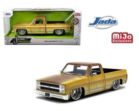 Chevrolet  - C10 1985 brown - 1:24 - Jada Toys - 35860 - jada35860 | The Diecast Company