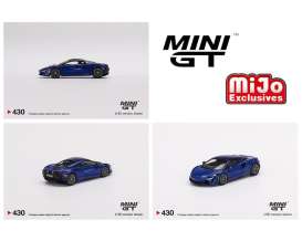 McLaren  - Artura blue - 1:64 - Mini GT - 00430MJ - MGT00430MJ | The Diecast Company