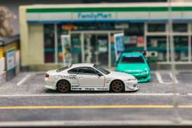 Nissan  - Silvia S15 white - 1:64 - Tarmac - T64G-023-WH - TC-T64G-023-WH | The Diecast Company
