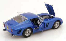 Ferrari  - 250 GTO 1962 blue - 1:12 - KK - Scale - DC120122 - kkdc120122 | The Diecast Company