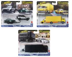 Assortment/ Mix  - Team Transport 978E various - 1:64 - Hotwheels - FLF56 - hwmvFLF56-978E | The Diecast Company