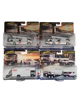 Assortment/ Mix  - Team Transport 978F various - 1:64 - Hotwheels - FLF56 - hwmvFLF56-978F | The Diecast Company