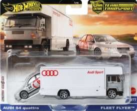 Audi  - S4 Quattro & Fleet Flyer Truck various - 1:64 - Hotwheels - JBM30 - hwmvJBM30 | The Diecast Company