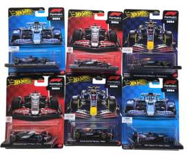 Assortment/ Mix  - F1 models mix of 8 various - 1:64 - Hotwheels - HRV11 - hwmvHRV11-979F | The Diecast Company