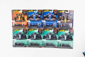 Assortment/ Mix  - F1 models mix of 8 various - 1:64 - Hotwheels - HRV11 - hwmvHRV11-979H | The Diecast Company