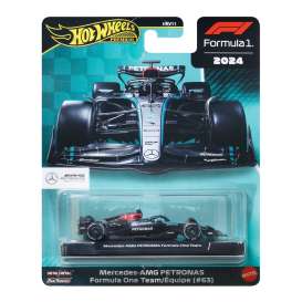 Mercedes Benz  - F1 George Russell silver/black - 1:64 - Hotwheels - JBM18 - hwmvJBM18 | The Diecast Company