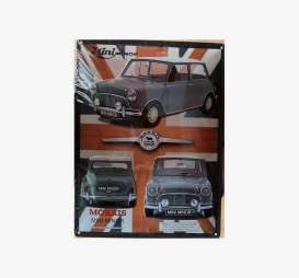 Tac Signs 3D Morris - Mini grey/various - Tac Signs - IS19650 - tac3D19650RA | The Diecast Company