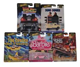 Assortment/ Mix  - Pop Culture 979H various - 1:64 - Hotwheels - HXD63 - hwmvHXD63-979H | The Diecast Company