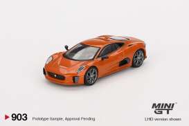 Jaguar  - C-X75 2015 orange - 1:64 - Mini GT - 00903-007TC - MGT00903-007TC | The Diecast Company