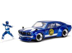 Mazda  - RX-7 1974 blue - 1:24 - Jada Toys - 34389 - jada34389 | The Diecast Company