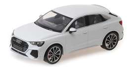 Audi  - RSQ3 2019 white  metallic - 1:18 - Minichamps - 155018105 - mc155018105 | The Diecast Company