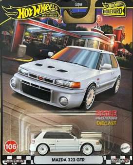 Mazda  - 323 GTR white - 1:64 - Hotwheels - HRT59 - hwmvHRT59 | The Diecast Company